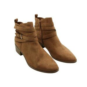 Women Sun + Stone Zip-up Ankle Boots